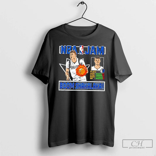 Classic Nba Jam Dallas Mavericks Cooper Flagg Boom Shakalaka - clothing by TeeHivey.com