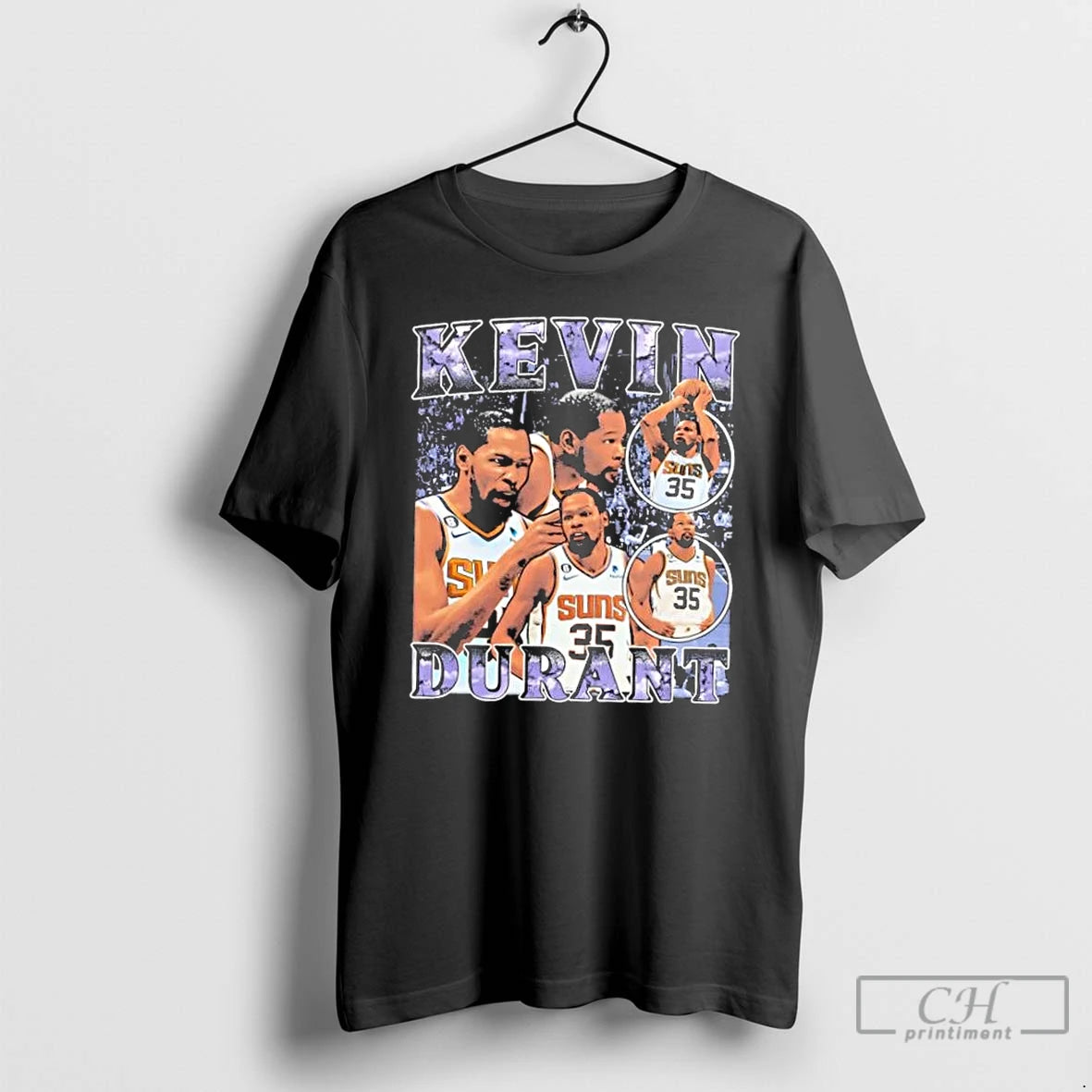 Classic Nba Phoenix Suns Kevin Durant Vintage Graphic - clothing by TeeHivey.com