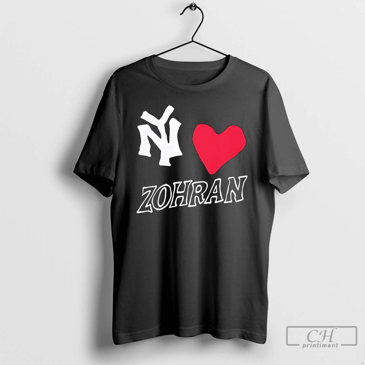 Classic Ny Loves Zohran Heart