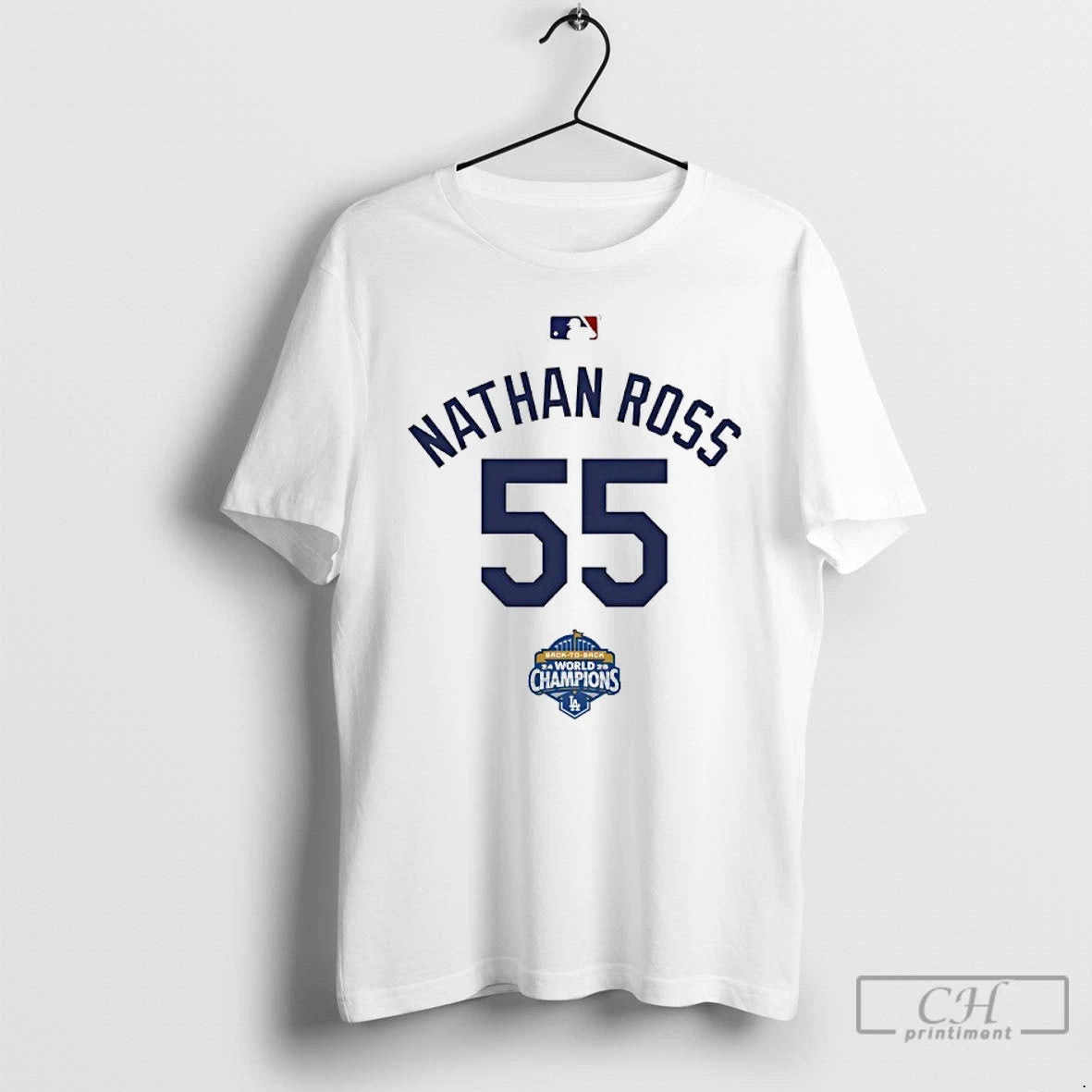 Classic Nathan Ross 55 Back To Back Champs World Champions - clothing by TeeHivey.com