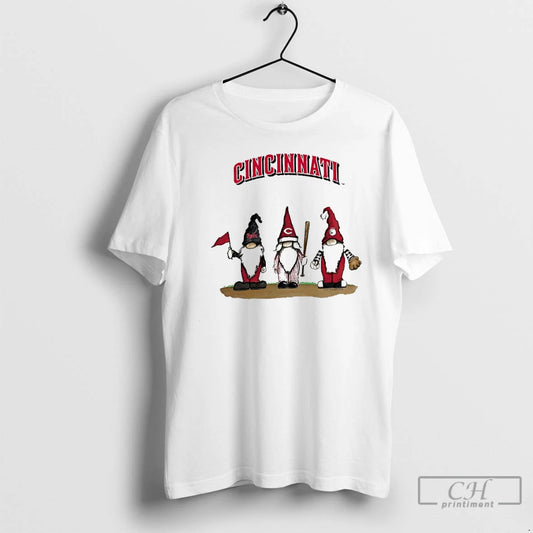 Classic Nationals Gnomes With Cincinnati Reds Basketball