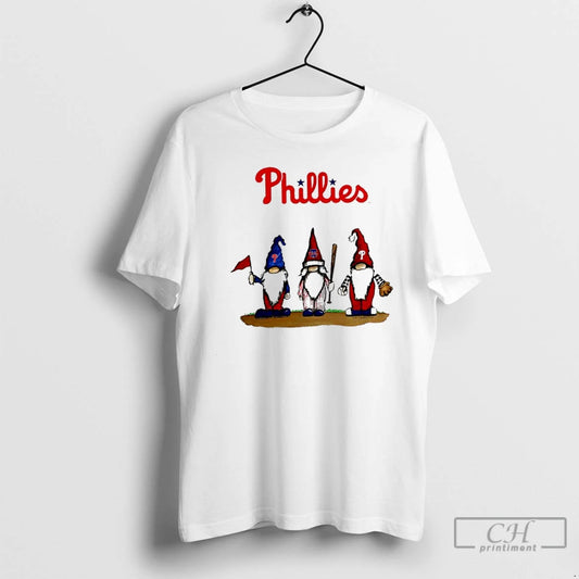Classic Nationals Gnomes With Philadelphia Phillies Basketball