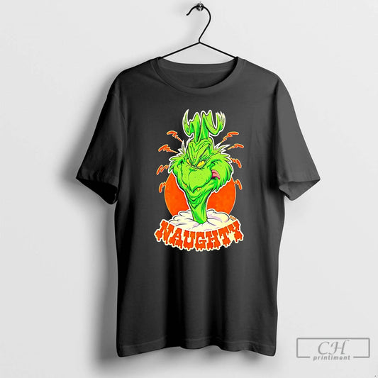 Classic Naughty Grinch Christmas 2025 - clothing by TeeHivey.com