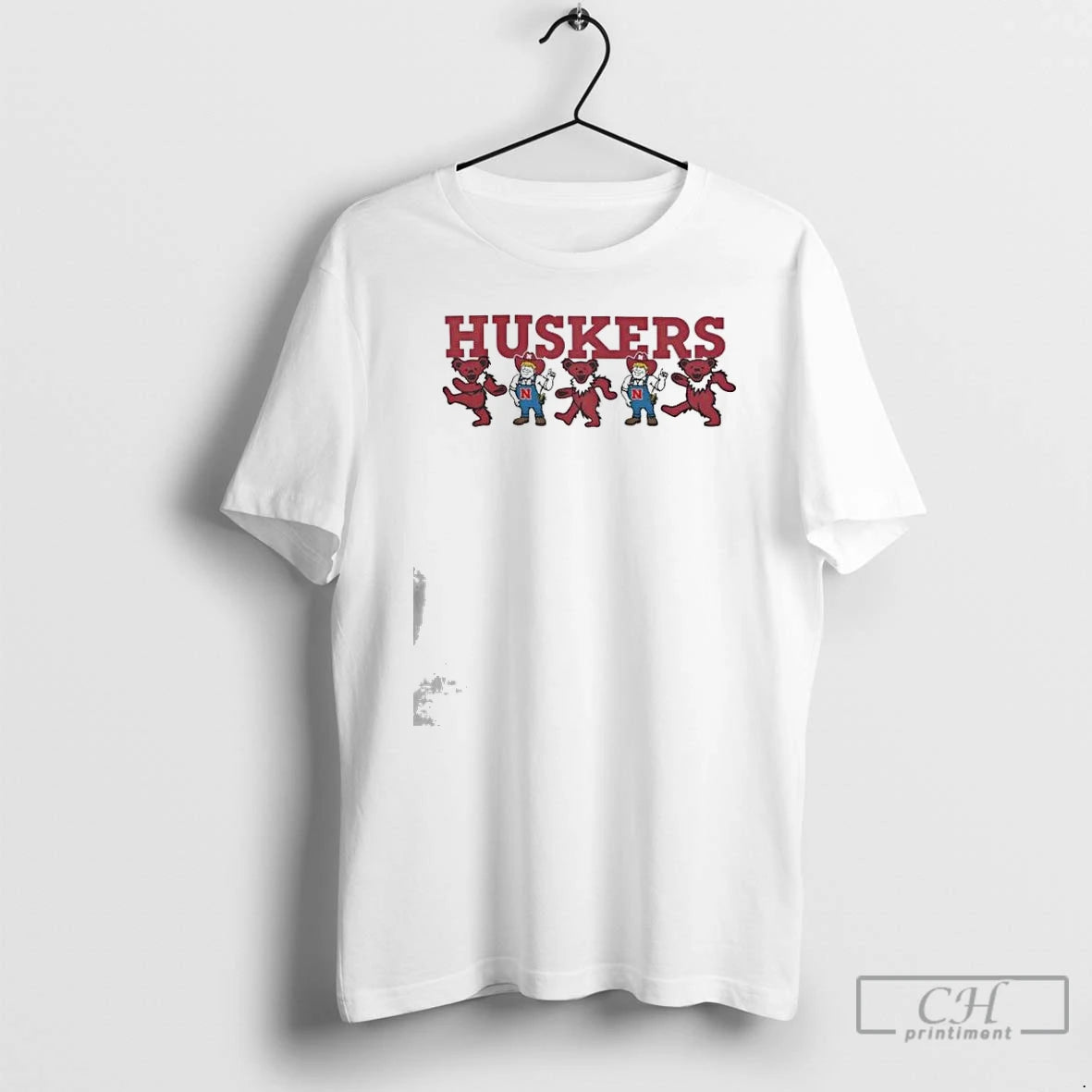 Classic Nebraska Huskers X Grateful Dead Mascot Bears 2025 T Shirts - clothing by TeeHivey.com