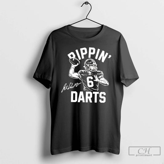 Classic New York Giants Ripping Jaxson Dart Signature T Shirts - clothing by TeeHivey.com