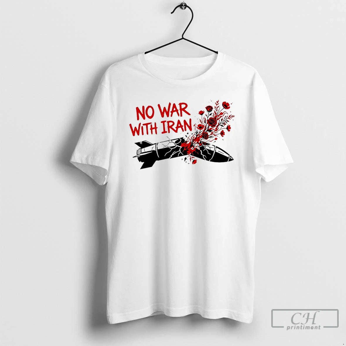 Classic No War With Iran Political Activism Protest