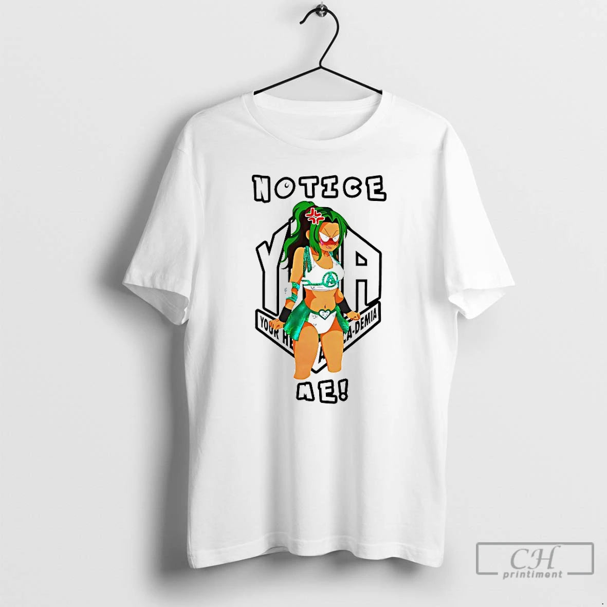 Classic Notice Me Angry Airica Pro Wrestling T Shirts - clothing by TeeHivey.com