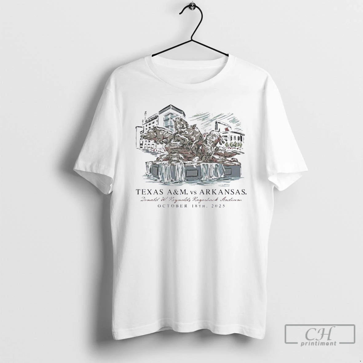 Classic October 18 Arkansas Vs Texas Am Game Day 2025 T Shirts - clothing by TeeHivey.com