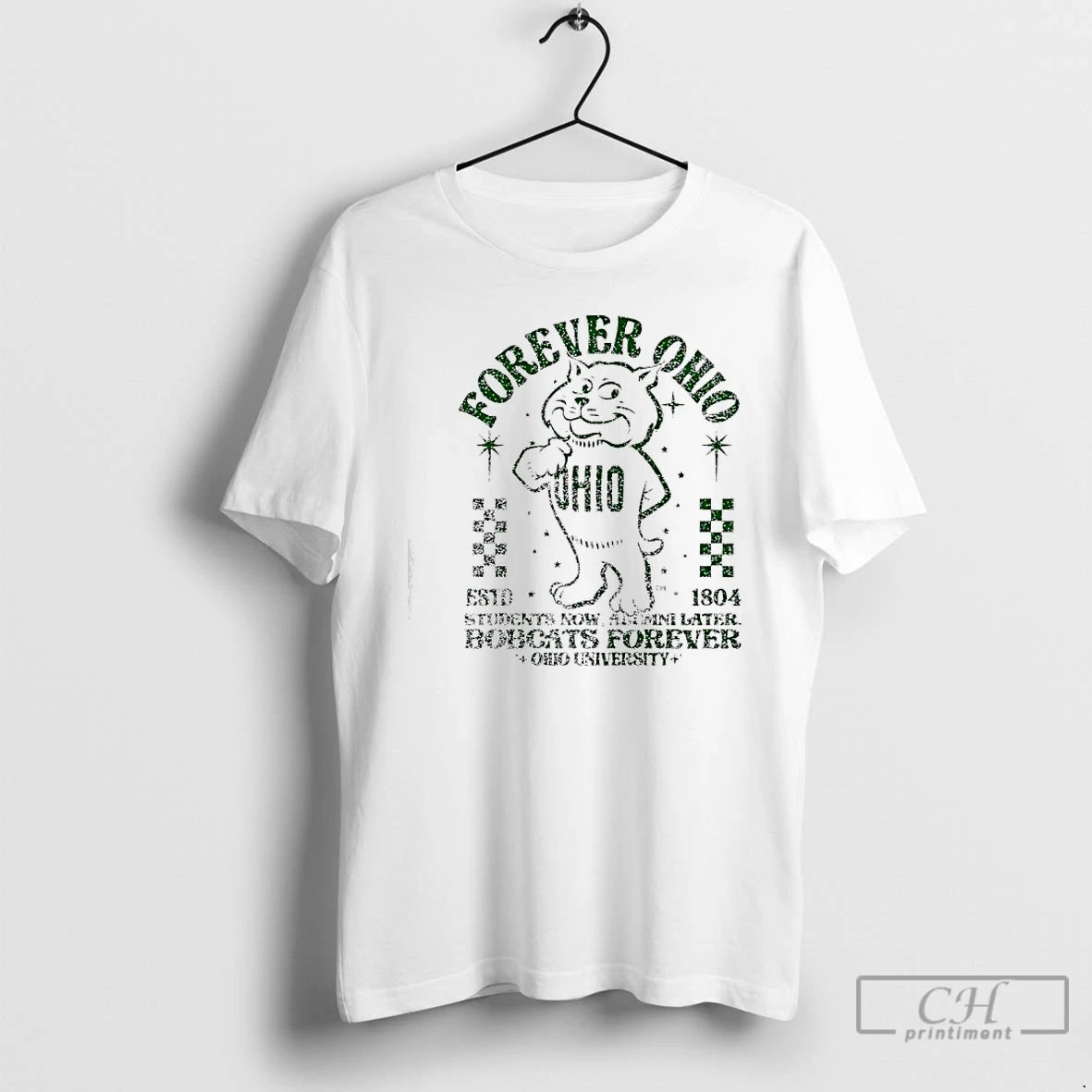Classic Ohio Bobcats Rufus Forever Ohio Estd 1804 Students Now Amimni Later Bobcats Forever - clothing by TeeHivey.com