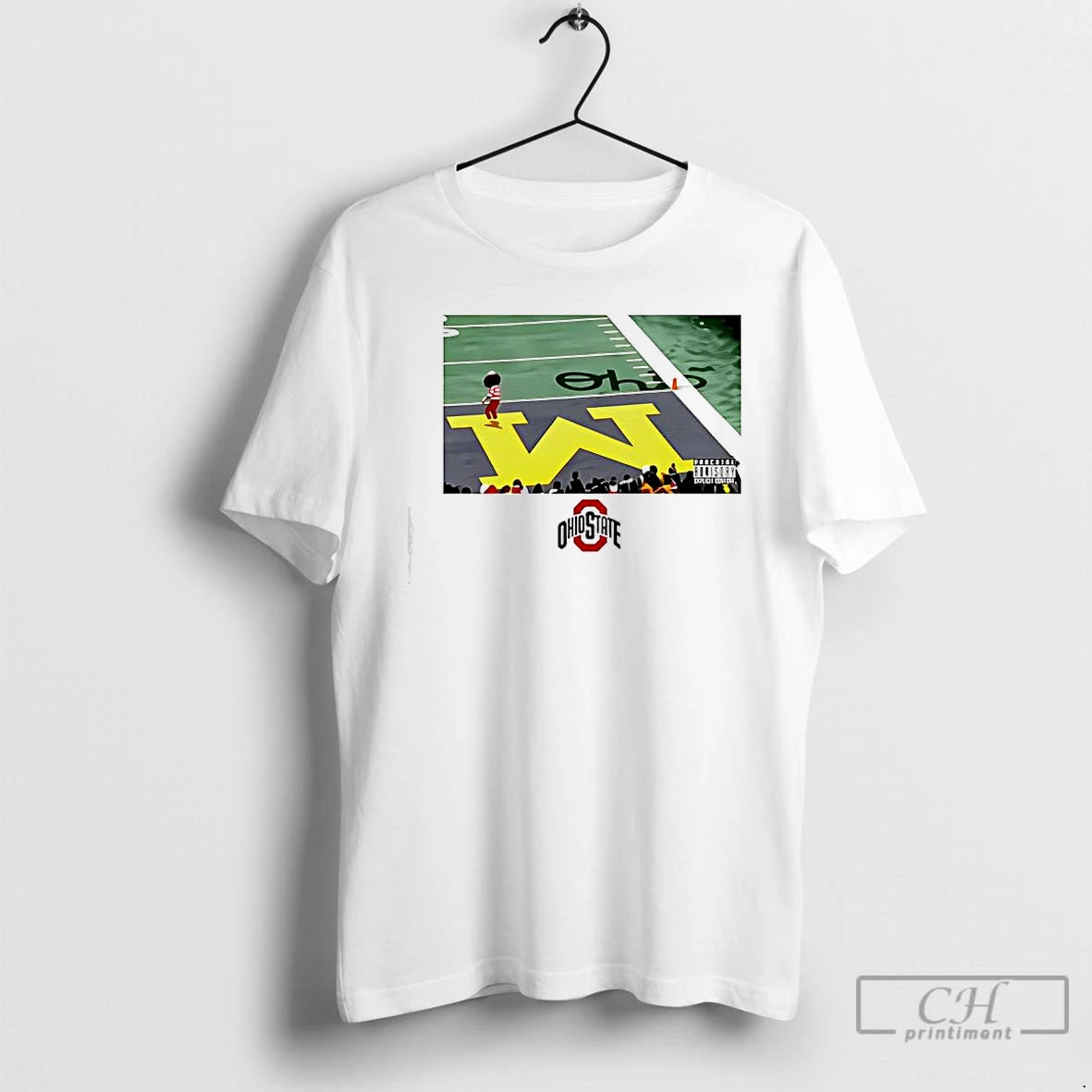 Classic Ohio Vs Michigan Rivalry Stadium - clothing by TeeHivey.com