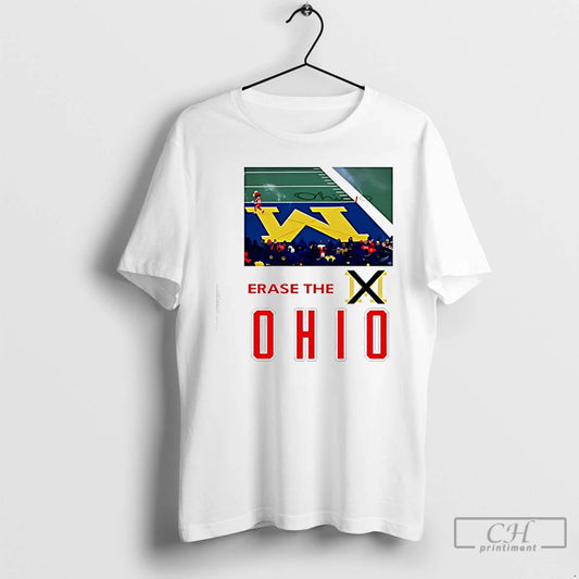Classic Ohio Vs Michigan Erase The Ohio Stadium - clothing by TeeHivey.com