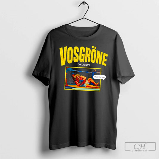 Classic Oktagon Frederic Vosgrone Attack The Leg Comic T Shirts - clothing by TeeHivey.com