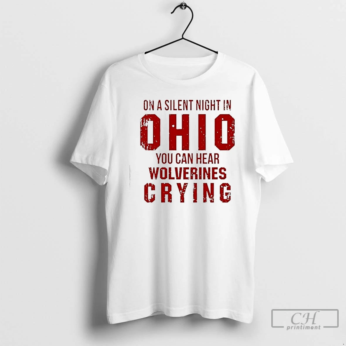Classic On A Silent Night In Ohio You Can Hear Wolverines Crying T Shirts Sweater - clothing by TeeHivey.com