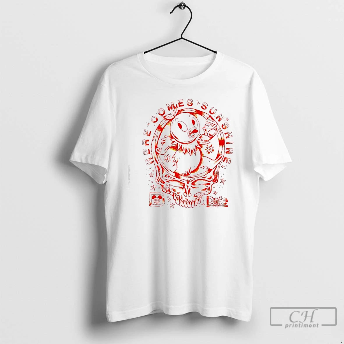 Classic Orange Bird X Grateful Dead Here Comes Sunshine - clothing by TeeHivey.com