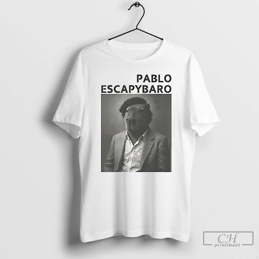 Classic Pablo Escobar Escapybaro T Shirts - clothing by TeeHivey.com