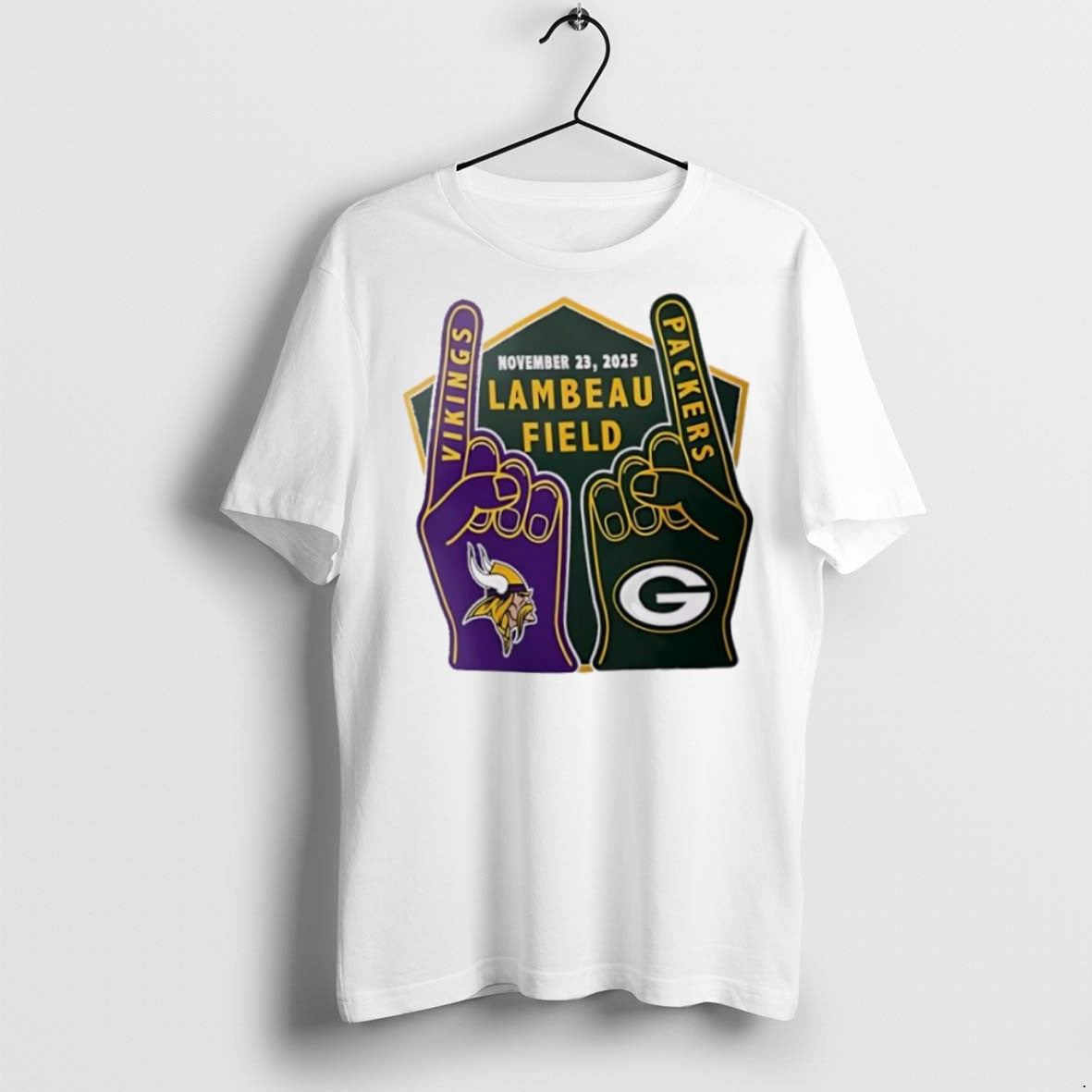 Classic Packers Vs T Shirts - clothing by TeeHivey.com
