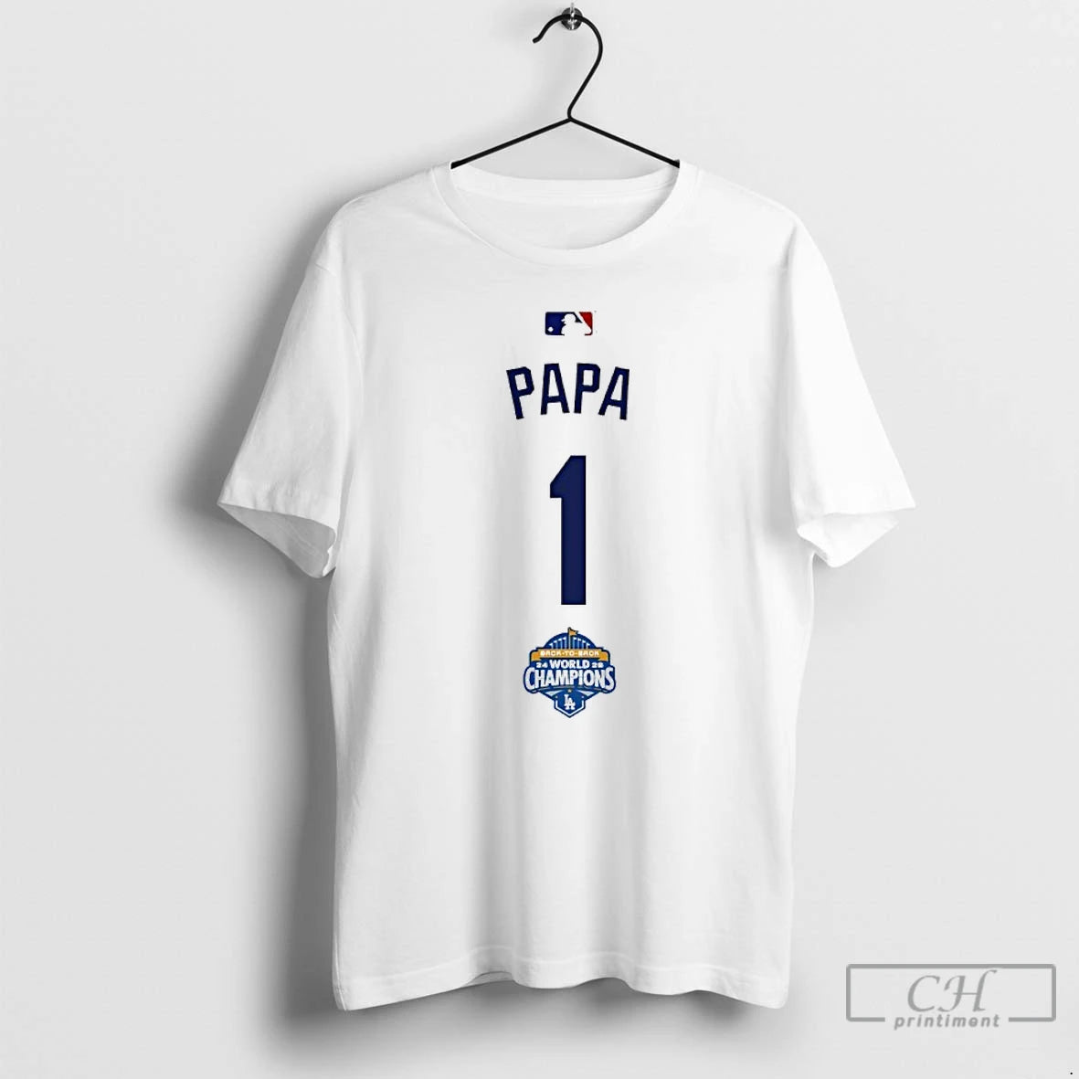 Classic Papa 1 Back To Back Champs World Champions - clothing by TeeHivey.com