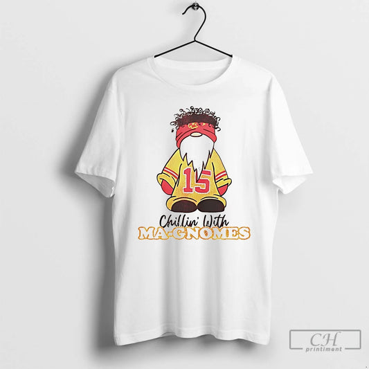 Classic Patrick Mahomes Kansas City Chiefs Chillin With Ma Gnomes T Shirts - clothing by TeeHivey.com