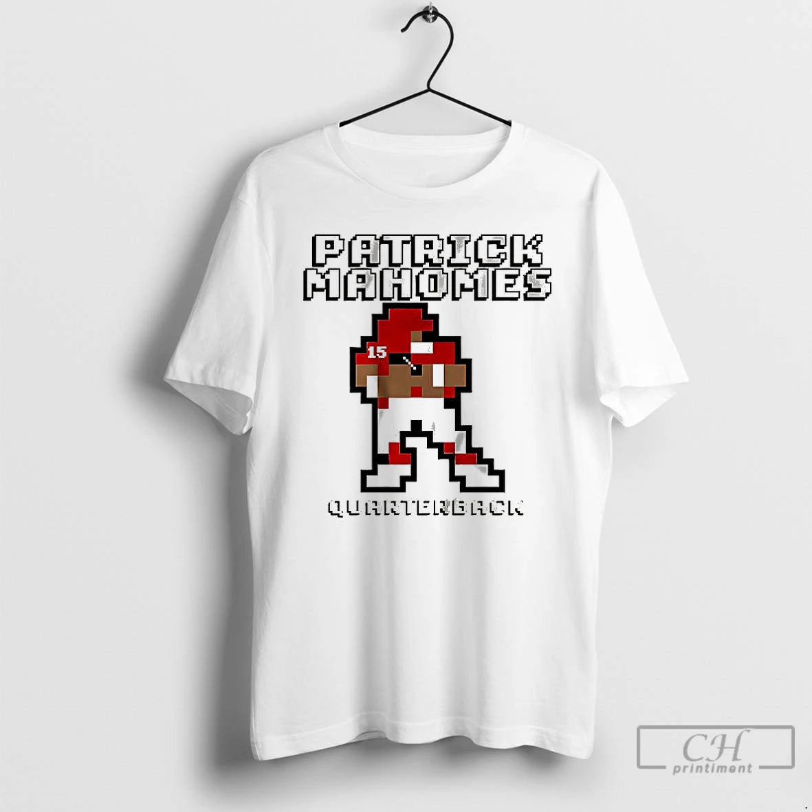 Classic Patrick Mahomes Kansas City Chiefs Football Retro Baller 8 Bit T Shirts - clothing by TeeHivey.com
