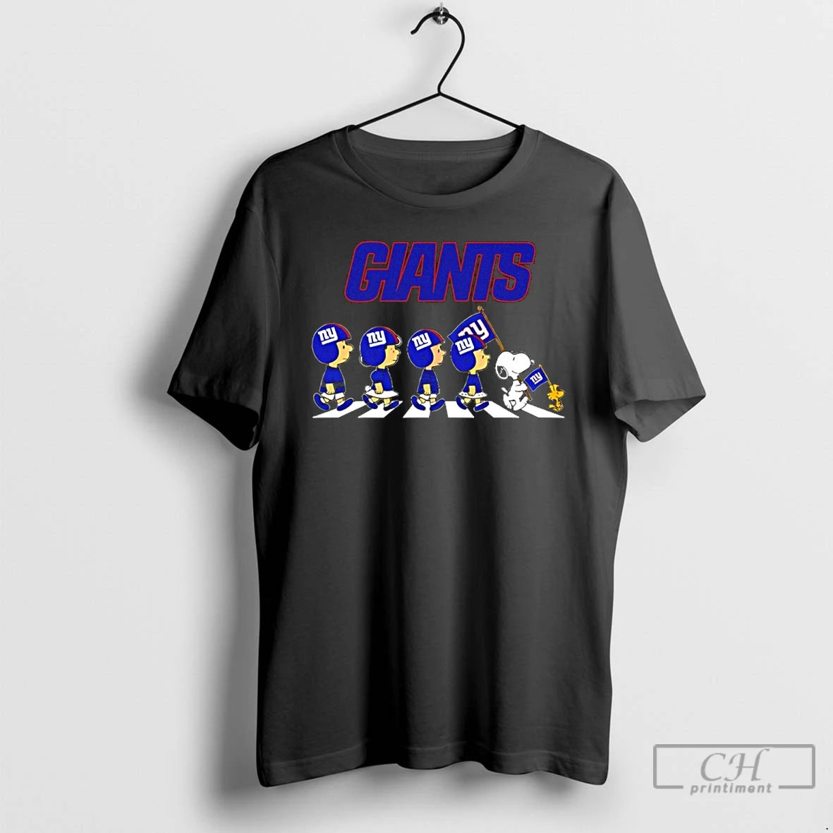 Classic Peanuts X New York Giants Football Flag Walking - clothing by TeeHivey.com