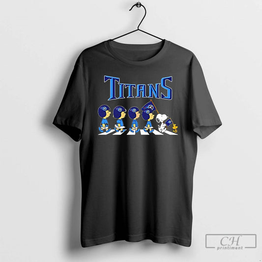 Classic Peanuts X Tennessee Titans Football Flag Walking - clothing by TeeHivey.com