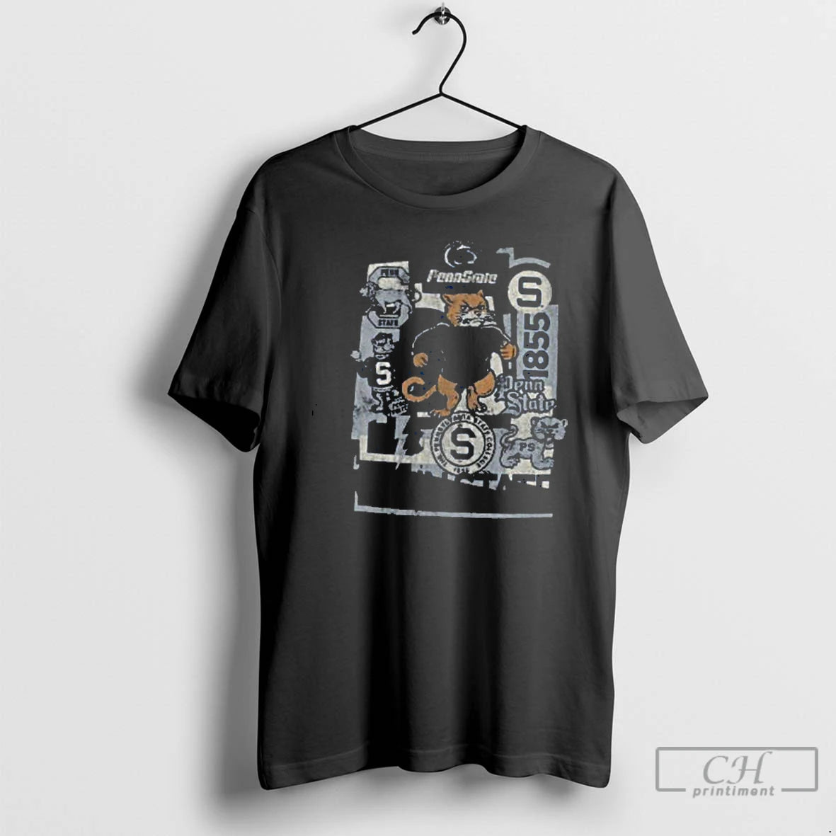Classic Penn State Vintage Vault Logo T Shirts - clothing by TeeHivey.com