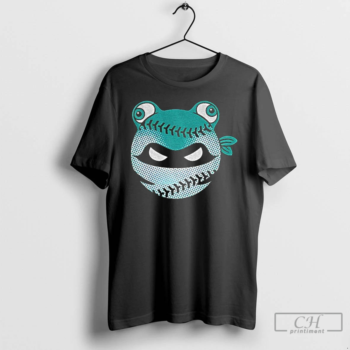 Classic Pitching Ninja Humpy Salmon Seattle Mariners Baseball T Shirts - clothing by TeeHivey.com