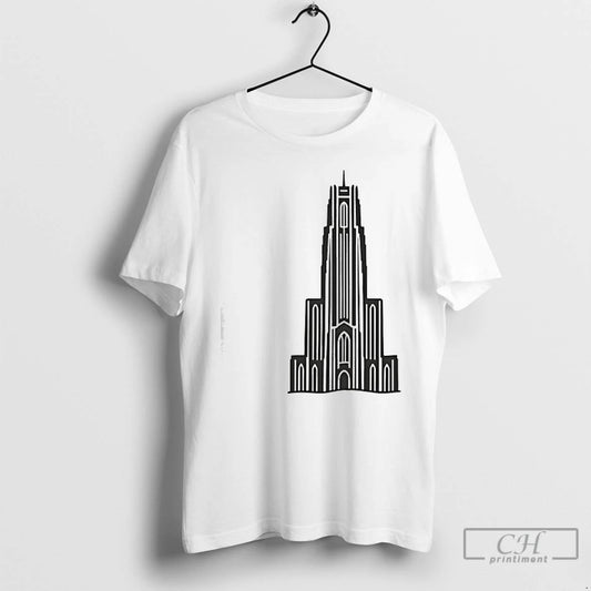 Classic Pitt Cathedral Of Learning - clothing by TeeHivey.com