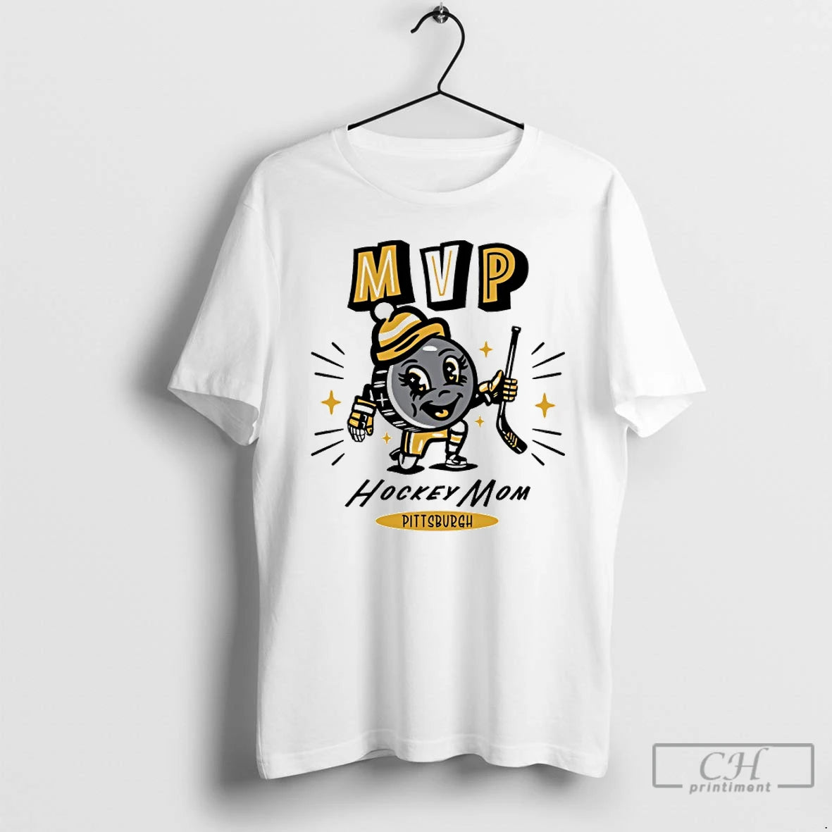 Classic Pittsburgh Penguins 2025 Mvp Hockey Mom - clothing by TeeHivey.com