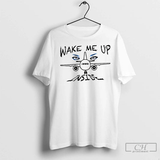 Classic Plane Wake Me Up Inside - clothing by TeeHivey.com