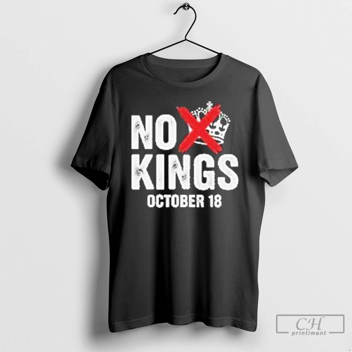 Classic Political No Kings October 18 2025 T Shirts - clothing by TeeHivey.com