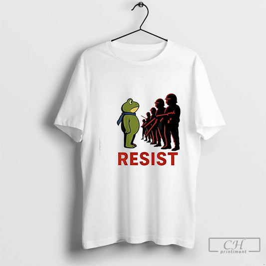 Classic Portland 2025 Resist Portland Frog Protest Retro T Shirts - clothing by TeeHivey.com