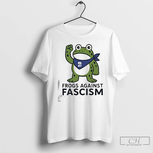 Classic Portland Frog Anti Ice Frogs Against Fascism T Shirts - clothing by TeeHivey.com