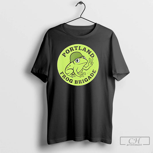 Classic Portland Frog Brigade Protest T Shirts - clothing by TeeHivey.com