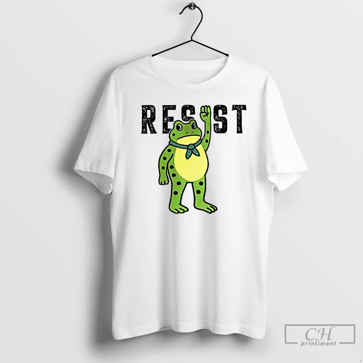 Classic Portland Frog Free Portland Resist Frog T Shirts - clothing by TeeHivey.com