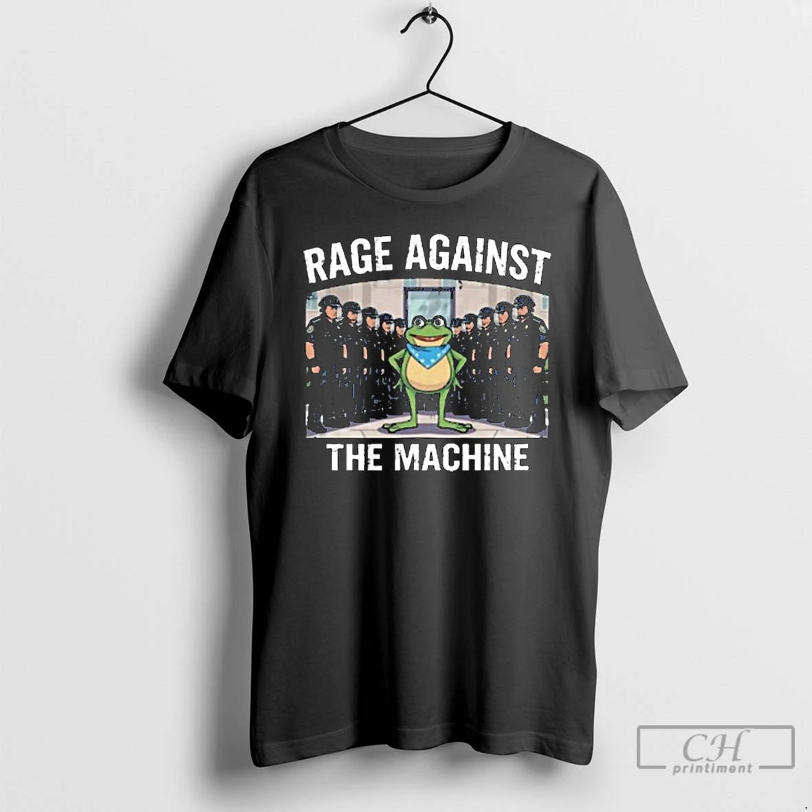 Classic Portland Frog Protest Anti Ice Anti Fascism Anti Trump Long Sleve T Shirts - clothing by TeeHivey.com