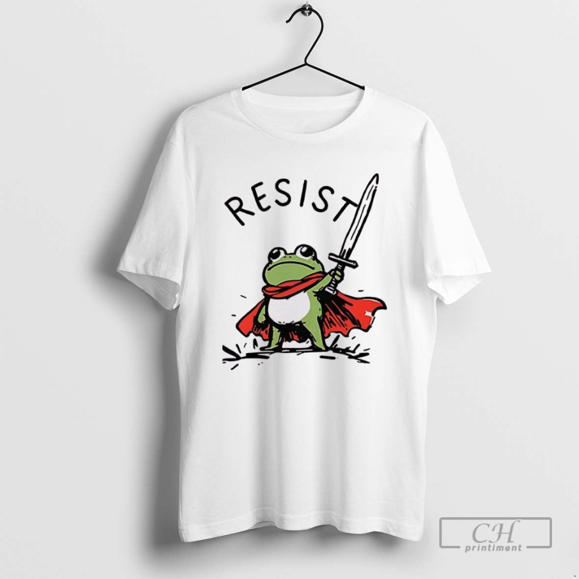 Classic Portland Frog Resist Anti Ice T Shirts - clothing by TeeHivey.com