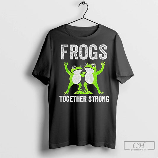 Classic Portland Frog Together Strong Freedom Frog Political - clothing by TeeHivey.com