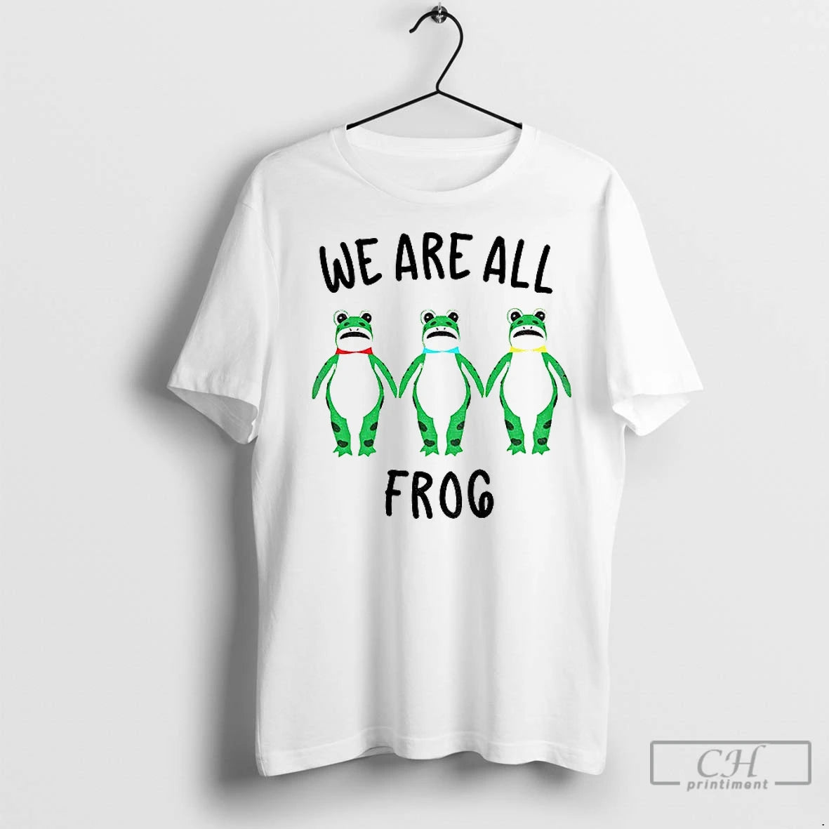 Classic Portland Frog We Are All Frog Abolish Ice Anti Fascism Peaceful - clothing by TeeHivey.com