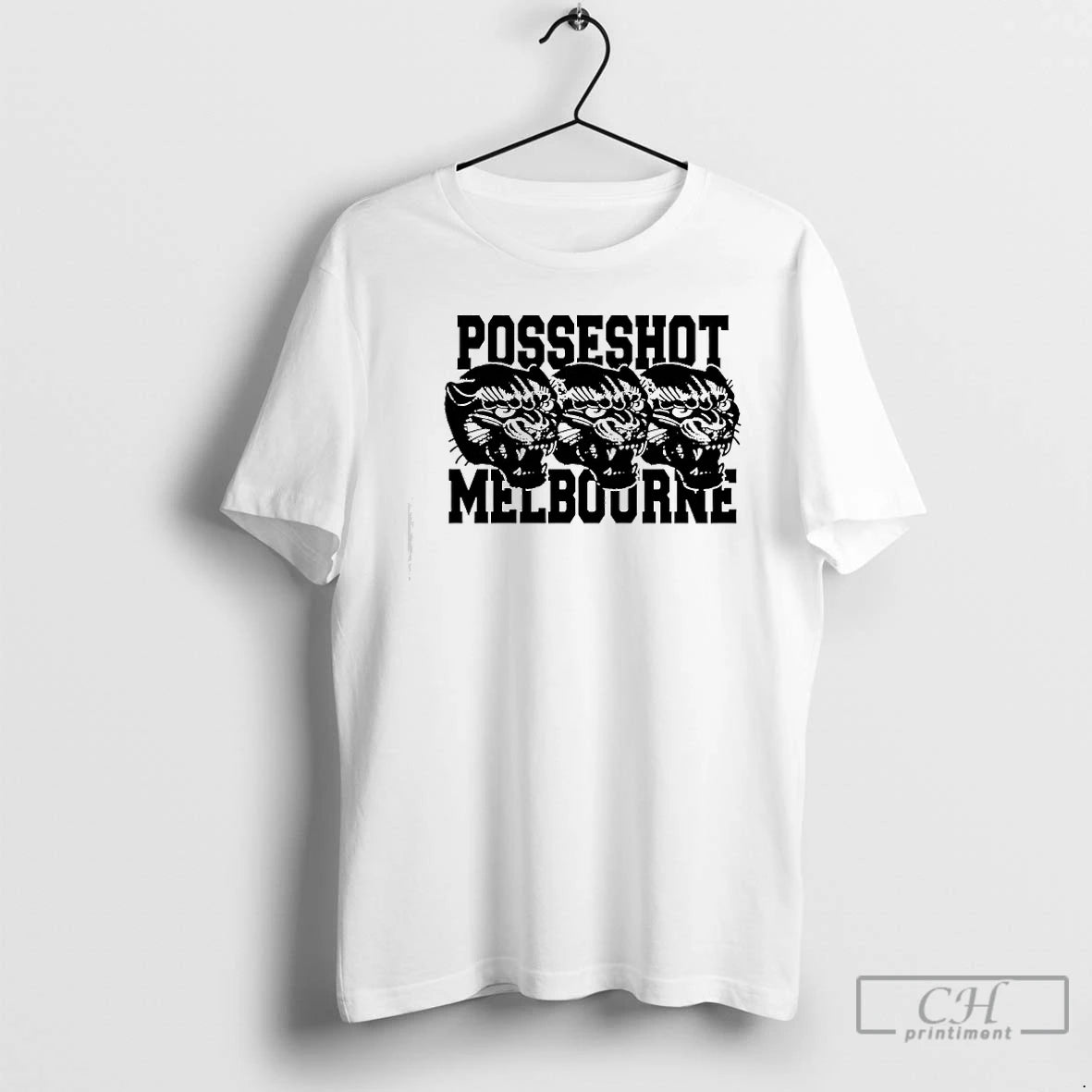 Classic Posseshot Melbourne Triple Panther - clothing by TeeHivey.com
