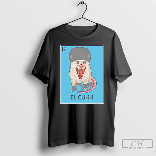 Classic Possum El Cuhh The Takuache Loteria - clothing by TeeHivey.com
