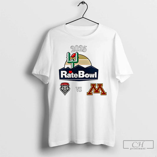 Classic Rate Bowl 2025 New Mexico Vs Minnesota - clothing by TeeHivey.com
