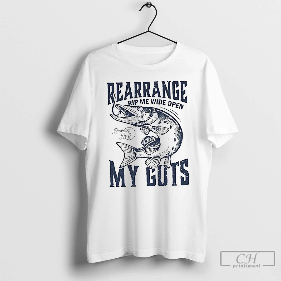 Classic Rearrange Rip Me Wide Open My Guts T Shirts - clothing by TeeHivey.com