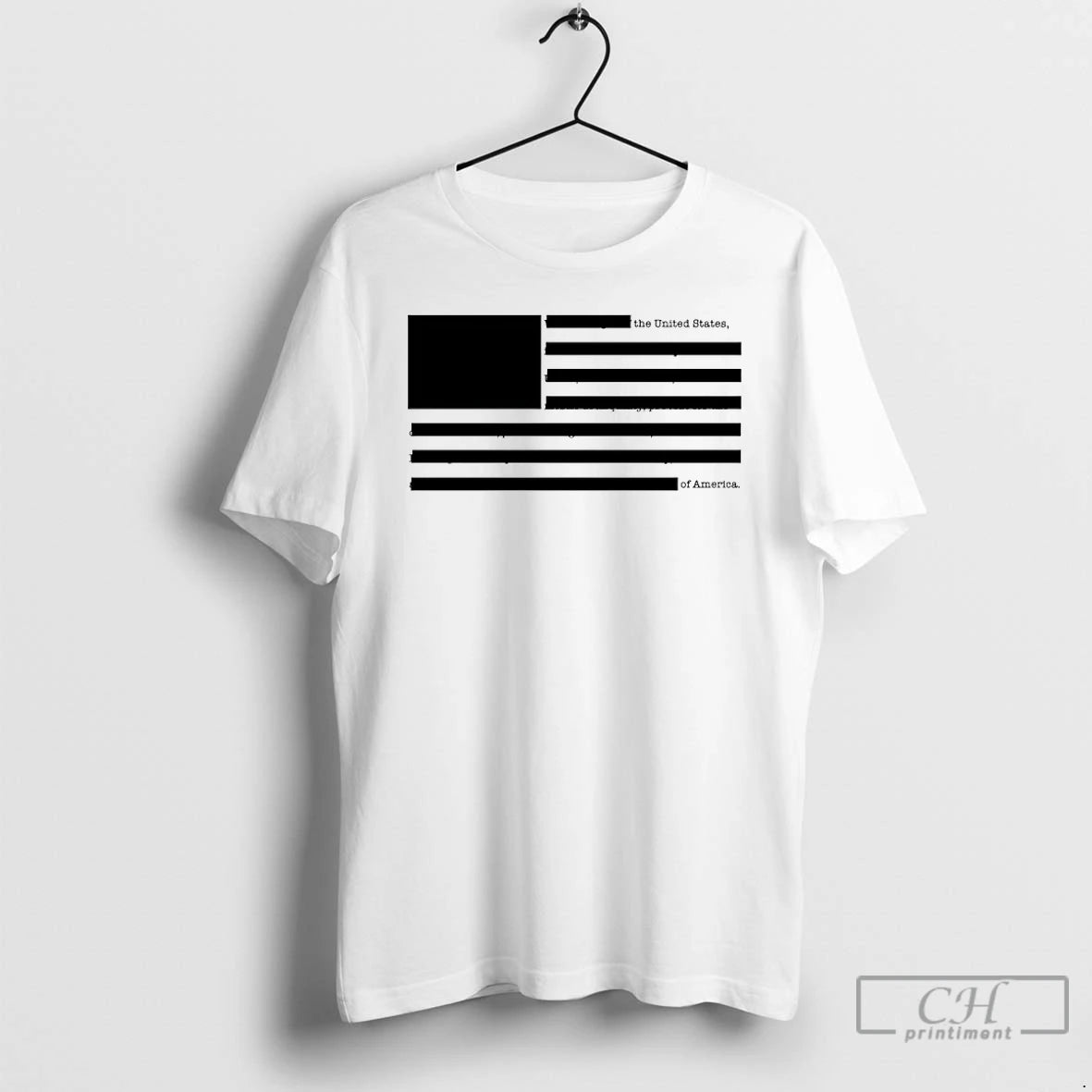 Classic Redacted Preamble The United States Of America - clothing by TeeHivey.com