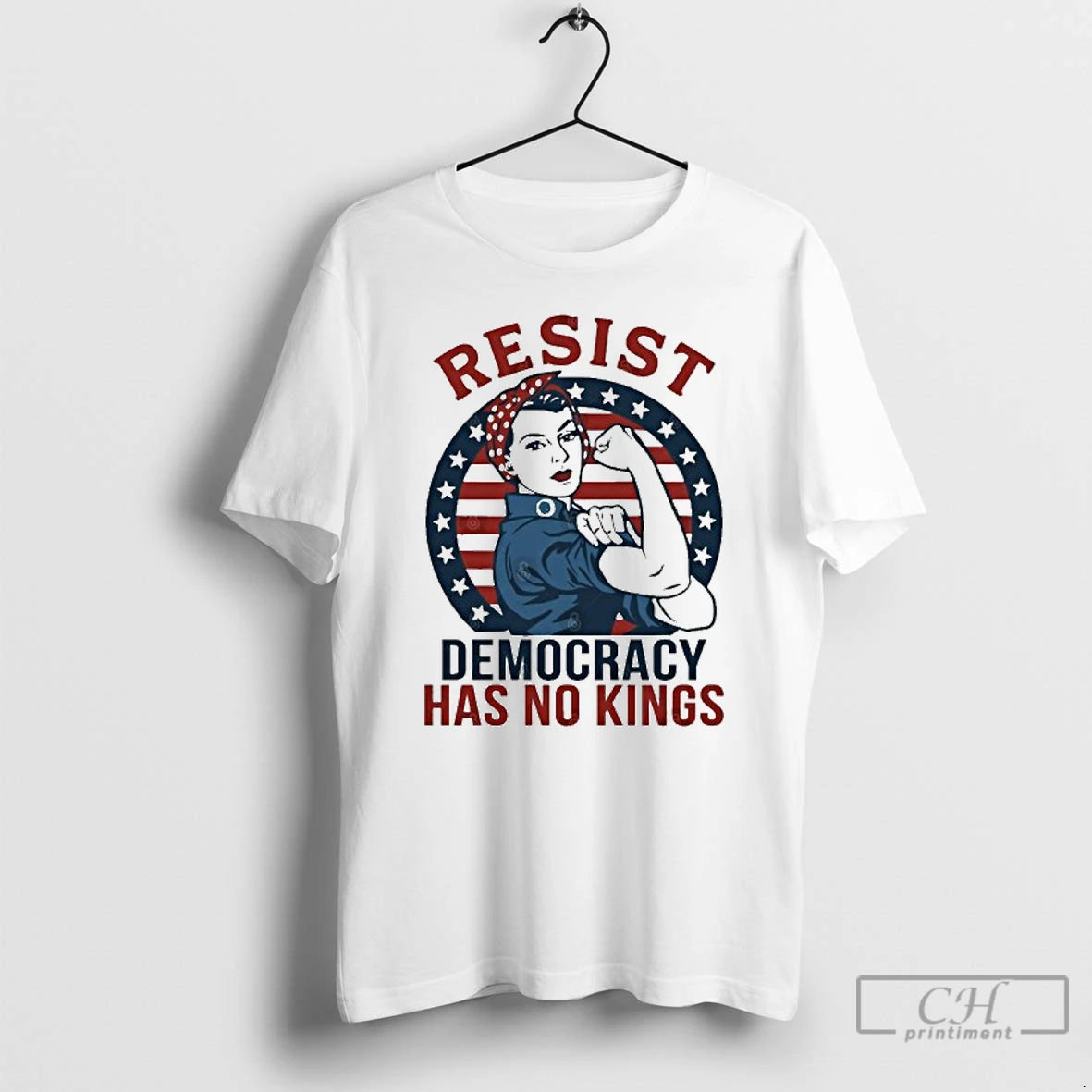 Classic Resist Democracy Has No Kings October 18 T Shirts - clothing by TeeHivey.com