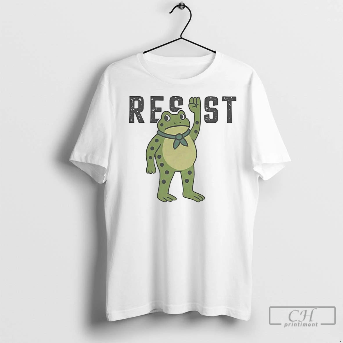 Classic Resist Portland Frog - clothing by TeeHivey.com