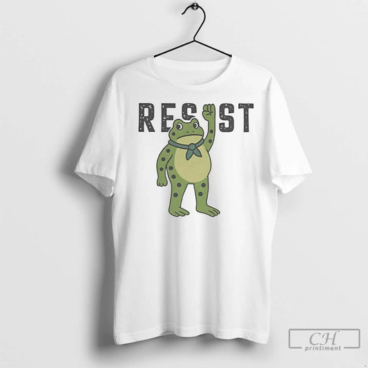 Classic Resist Portland Frog - clothing by TeeHivey.com
