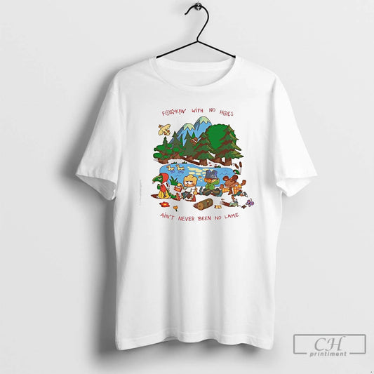 Classic Rhymezlikedimez Fookin With No Hoes Aint Never Been No Lame Graphic T Shirts Sweater - clothing by TeeHivey.com