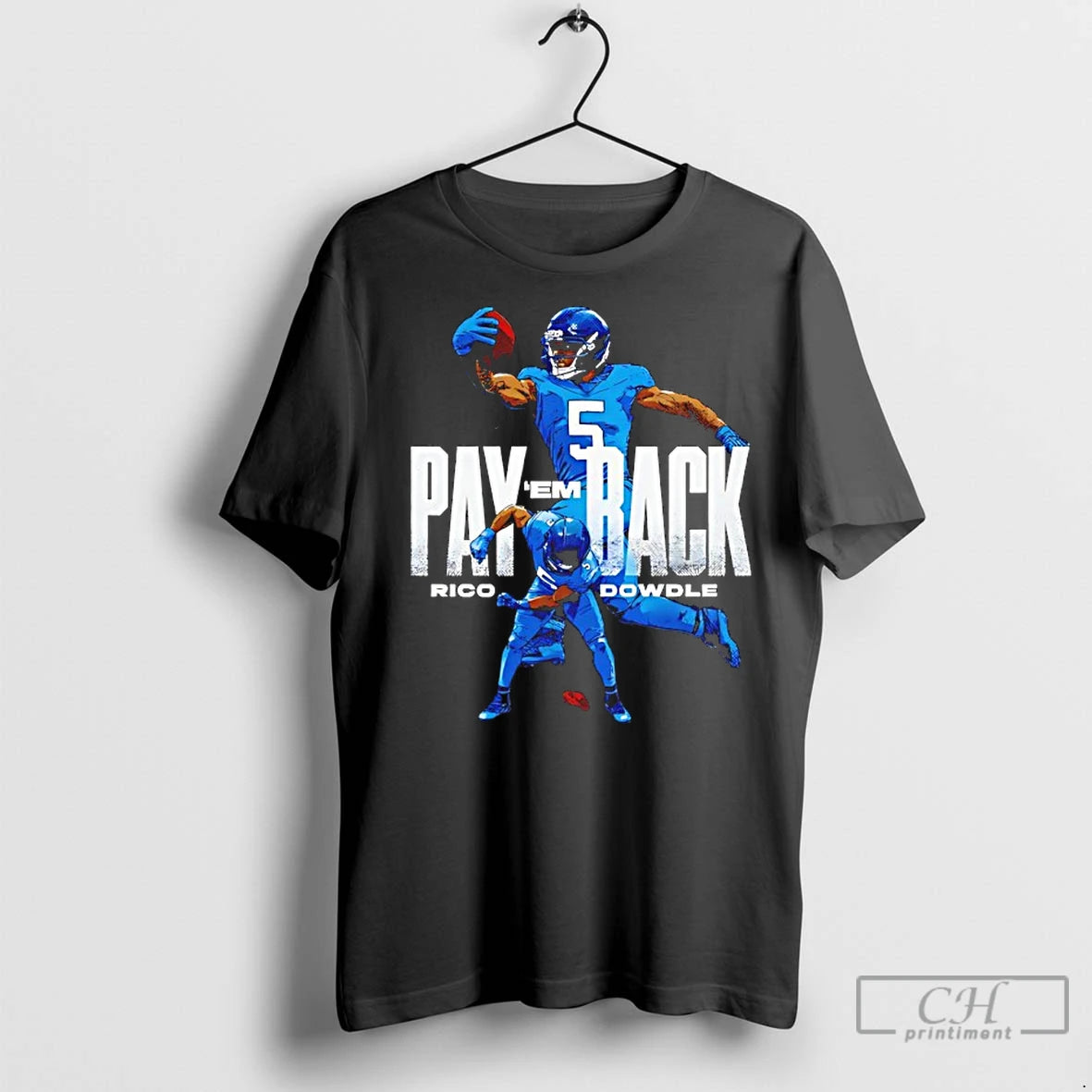 Classic Rico Dowdle Pay Em Back Carolina Panthers Football - clothing by TeeHivey.com