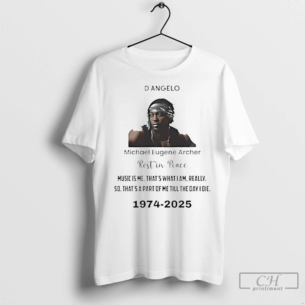 Classic Rip Dangelo Michael Eugene Archer Rest In Peace Ornaments - clothing by TeeHivey.com